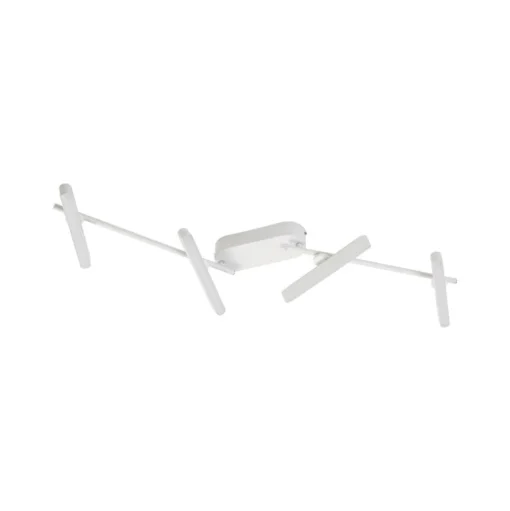 Lindby LED spot Eldrin, wit, 4-lamps, lichtstrip