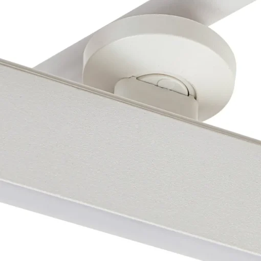 Lindby LED spot Eldrin, wit, 4-lamps, lichtstrip