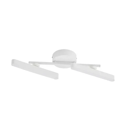 Lindby LED spot Eldrin, wit, 2-lamps, lichtstrip