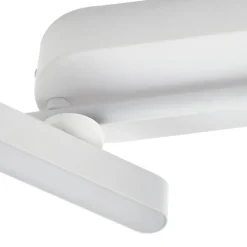 Lindby LED spot Eldrin, wit, 6-lamps, lichtstrip