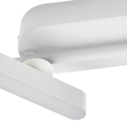 Lindby LED spot Eldrin, wit, 6-lamps, lichtstrip