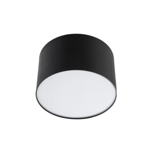 Lindby LED spot Nivoria, 11 x 7 cm, zwart, metaal