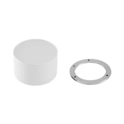 Lindby LED spot Nivoria, Ø 11 cm, 9 W, wit, metaal