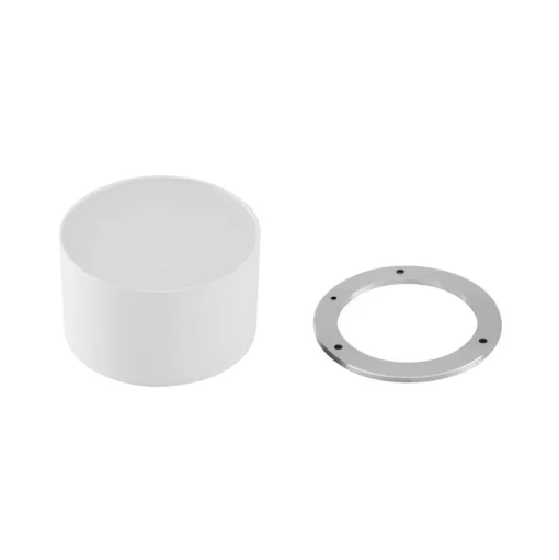 Lindby LED spot Nivoria, Ø 11 cm, 9 W, wit, metaal