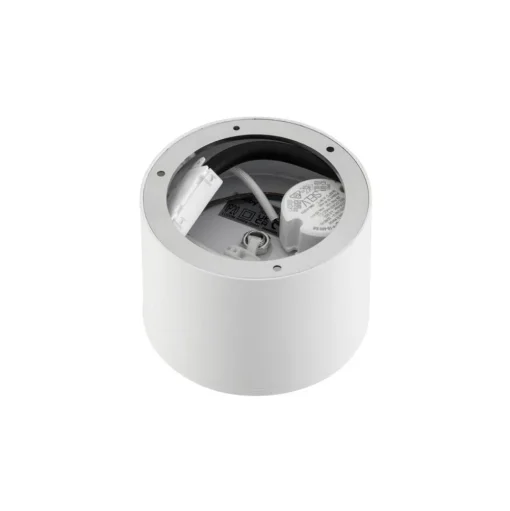 Lindby LED spot Nivoria, Ø 12 cm, 15 W, wit, metaal