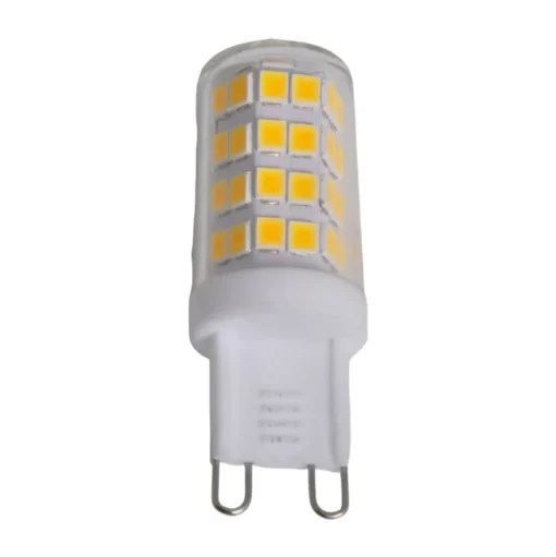 Lindby LED stiftlamp, set van 10, G9, 3 W, helder, 3.000 K