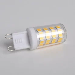 Lindby LED stiftlamp, set van 10, G9, 3 W, helder, 3.000 K