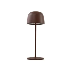 Lindby LED tafellamp Arietty, bruin, dimbaar, IP65