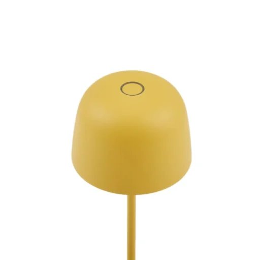 Lindby LED tafellamp Arietty, geel, dimbaar, IP65