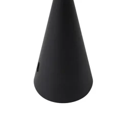 Lindby LED tafellamp Evelen, zwart, IP54, CCT