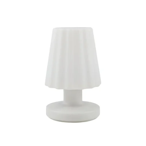 Lindby LED tafellamp Jovem, wit, kunststof, RGB