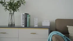 Lindby LED tafellamp Louane, 18,5 cm, USB, RGBW