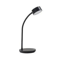 Lindby LED tafellamp Maori, zwart, CCT, metaal, dimbaar