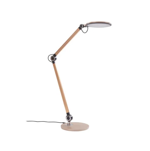 Lindby LED tafellamp Nyxaris, goud, metaal, CCT, 50 cm