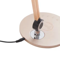Lindby LED tafellamp Nyxaris, goud, metaal, CCT, 50 cm