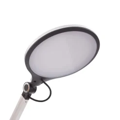 Lindby LED tafellamp Nyxaris, zilver, metaal, CCT, 50 cm