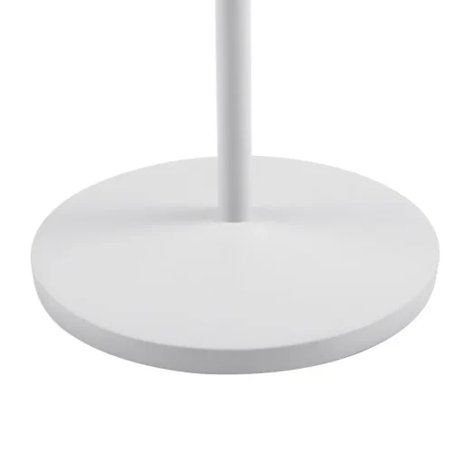 Lindby LED tafellamp op accu Esali, wit, groeven, 29 cm
