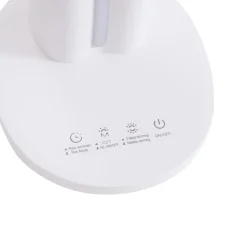 Lindby LED tafellamp Zephyra, wit, CCT, dimbaar