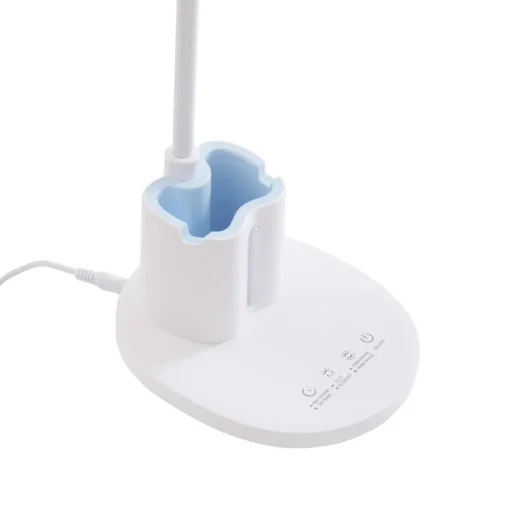 Lindby LED tafellamp Zephyra, wit, CCT, dimbaar