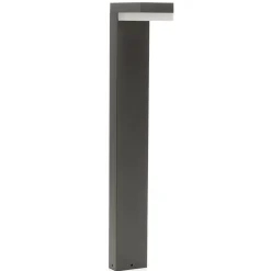 Lindby LED tuinpadverlichting Dionys, hoogte 70 cm, antraciet, metaal