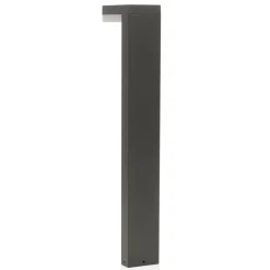 Lindby LED tuinpadverlichting Dionys, hoogte 70 cm, antraciet, metaal