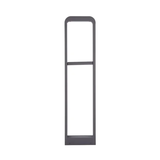 Lindby LED tuinpadverlichting Darko, 80 cm, grijs, metaal, IP54