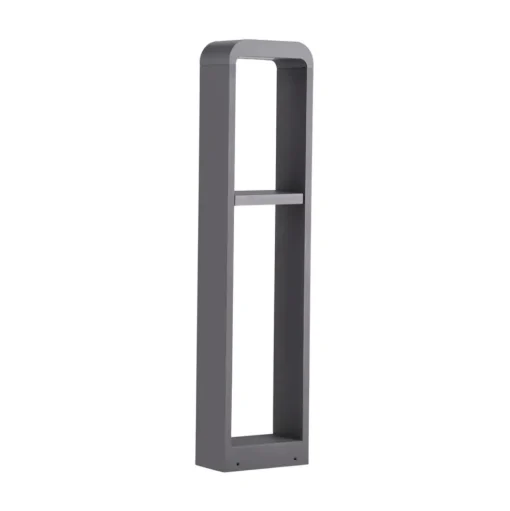 Lindby LED tuinpadverlichting Darko, 100cm, grijs, metaal, IP54