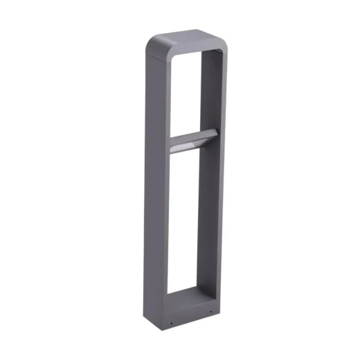 Lindby LED tuinpadverlichting Darko, 100cm, grijs, metaal, IP54
