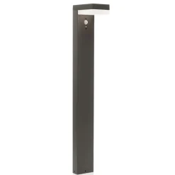 Lindby LED tuinpadverlichting Chioma, antraciet, sensor