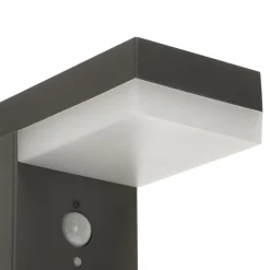 Lindby LED tuinpadverlichting Chioma, antraciet, sensor