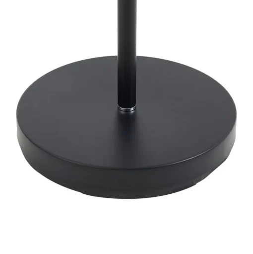 Lindby LED uplighter Malea, 180 cm, zwart, leesarm