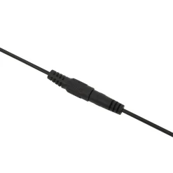 Lindby LED uplighter Malea, 180 cm, zwart, leesarm