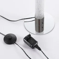 Lindby LED vloerlamp Hadis, RGB, afstandsbediening, wit, 120 cm
