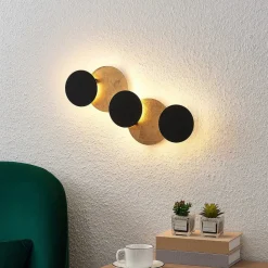 Lindby LED wandlamp Grazyna, 52 cm, 5-lamps, verstelbaar