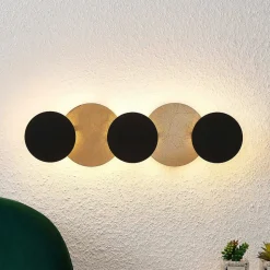 Lindby LED wandlamp Grazyna, 52 cm, 5-lamps, verstelbaar