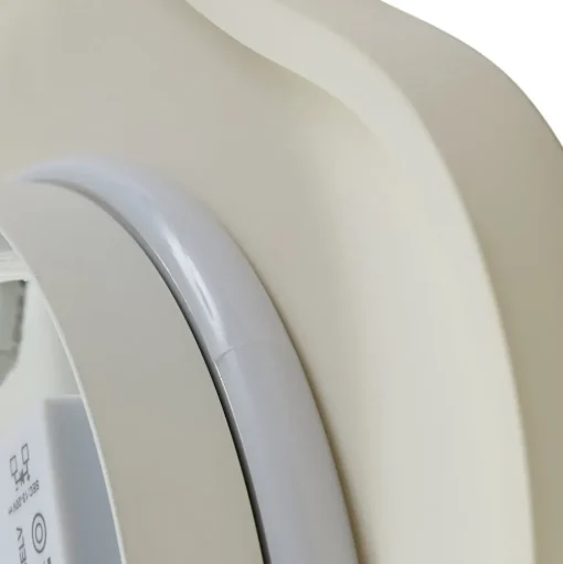 Lindby LED wandlamp Nielson, beige, gips, 30 cm hoog