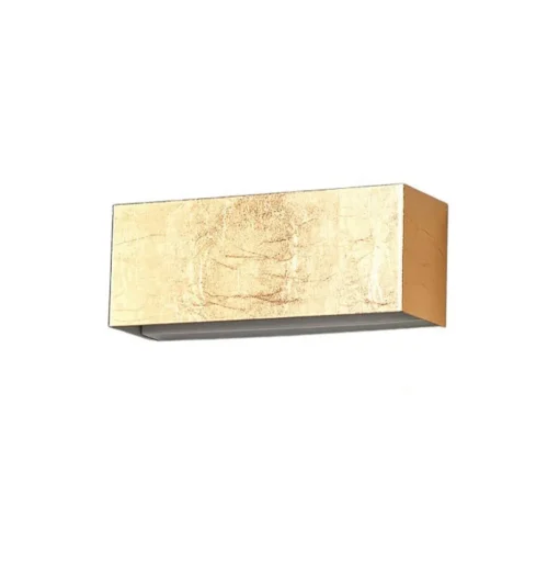 Lindby LED wandlamp Quentin, 23cm breed, goudkleurig, metaal