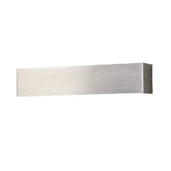 Lindby LED wandlamp Ranik, 40 cm, aluminiumkleurig, metaal