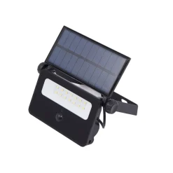 Lindby LED wandlamp Rikard, zwart, roestvrij staal