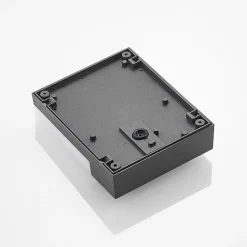 Lindby LED wandlamp Vanira, antraciet, aluminium, sensor, IP54