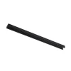 Lindby Linaro stroomrail, 50 cm, zwart, 1-fase railsysteem