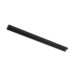 Lindby Linaro stroomrail, 50 cm, zwart, 1-fase railsysteem
