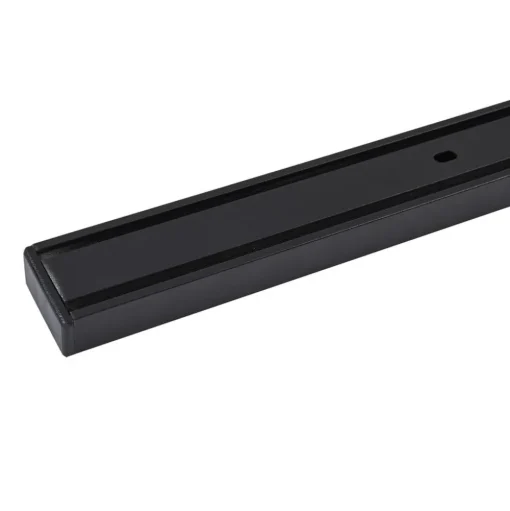 Lindby Linaro stroomrail, 2 m, zwart, 1-fase railsysteem