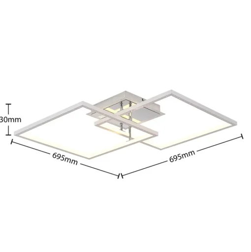 Lindby Liyana LED plafondlamp