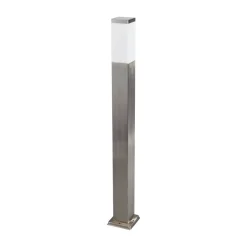 Lindby Lorian tuinpadverlichting, 100 cm, roestvrij staal, IP44, E27
