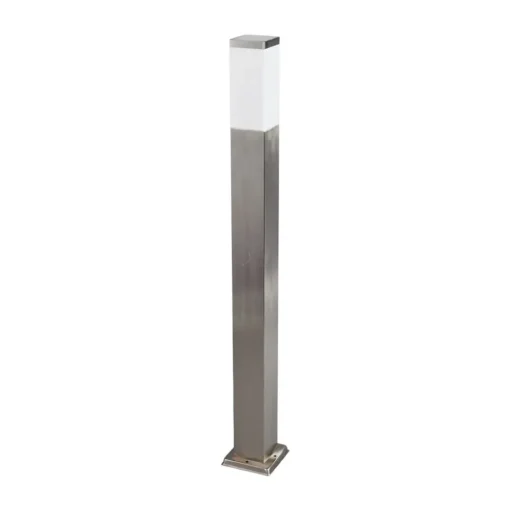 Lindby Lorian tuinpadverlichting, 100 cm, roestvrij staal, IP44, E27
