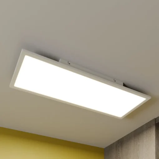 Lindby Luay LED paneel, 80 x 30 cm, wit, 3000-6000K