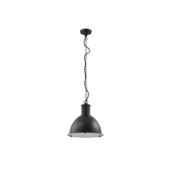Lindby Luciane buiten hanglamp, zwart, aluminium, Ø 31,8 cm