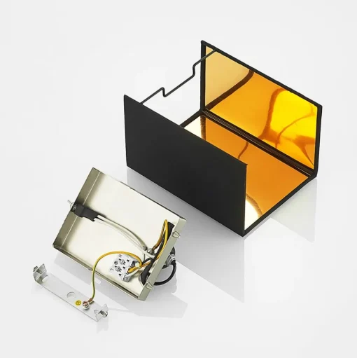 Lindby Lukani wandlamp, hoekig