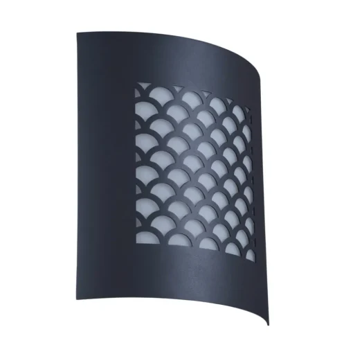 Lindby Mailo aluminium buitenwandlamp, grijs